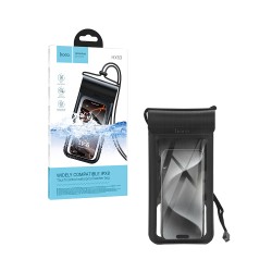 Capa Impermeável Hoco HX53 para Todos os Modelos Transparente 